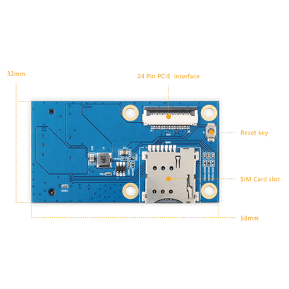 Orange pi PCIE Expansion Board 